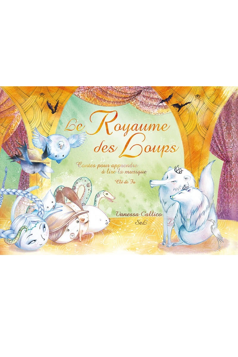 CouvJeun - RoyLoups - Copie Le Royaume des Loups - Clé de Fa – Image 1